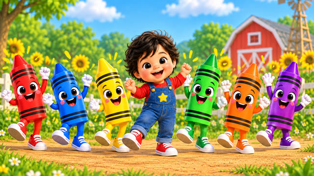 Scene 35 - Learning Colors with Braulio | Aprende Colores con Braulio