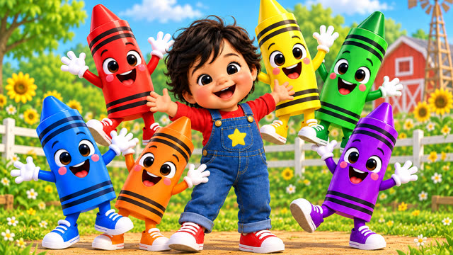 Scene 38 - Learning Colors with Braulio | Aprende Colores con Braulio