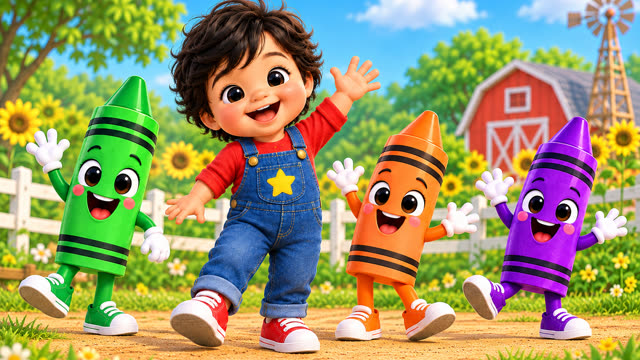 Scene 40 - Learning Colors with Braulio | Aprende Colores con Braulio