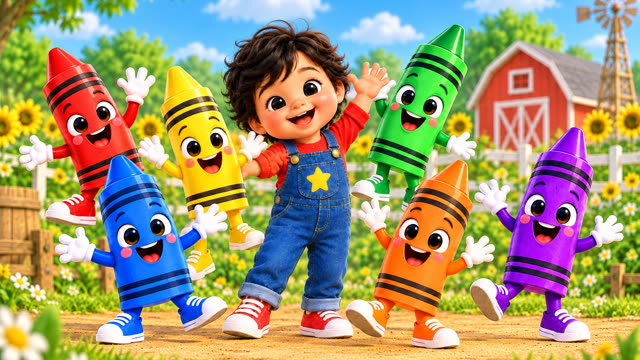 Scene 42 - Learning Colors with Braulio | Aprende Colores con Braulio