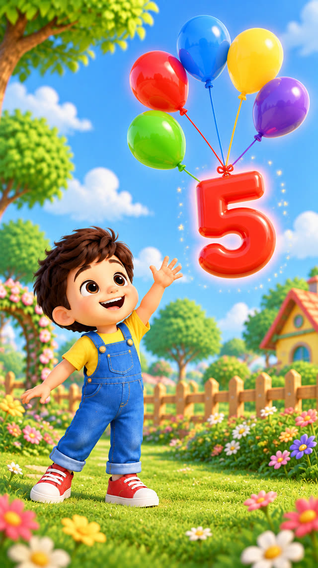 Scene 8 - Count 1 to 10 with Aveer! | Fun Counting Song for Kids