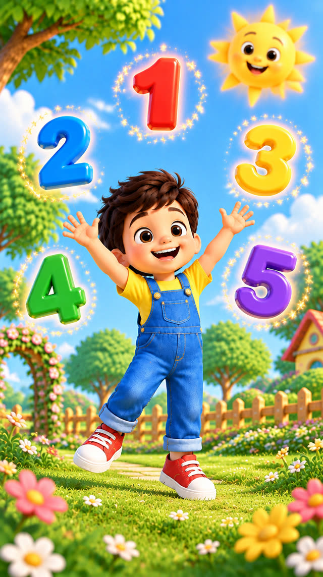 Scene 9 - Count 1 to 10 with Aveer! | Fun Counting Song for Kids