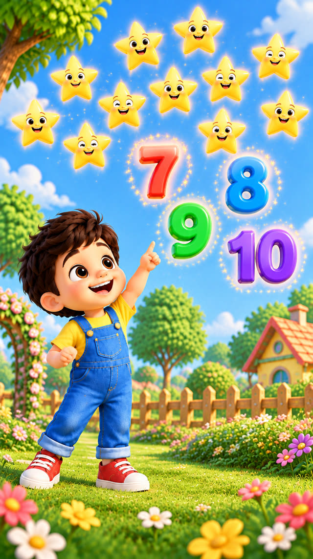 Scene 11 - Count 1 to 10 with Aveer! | Fun Counting Song for Kids