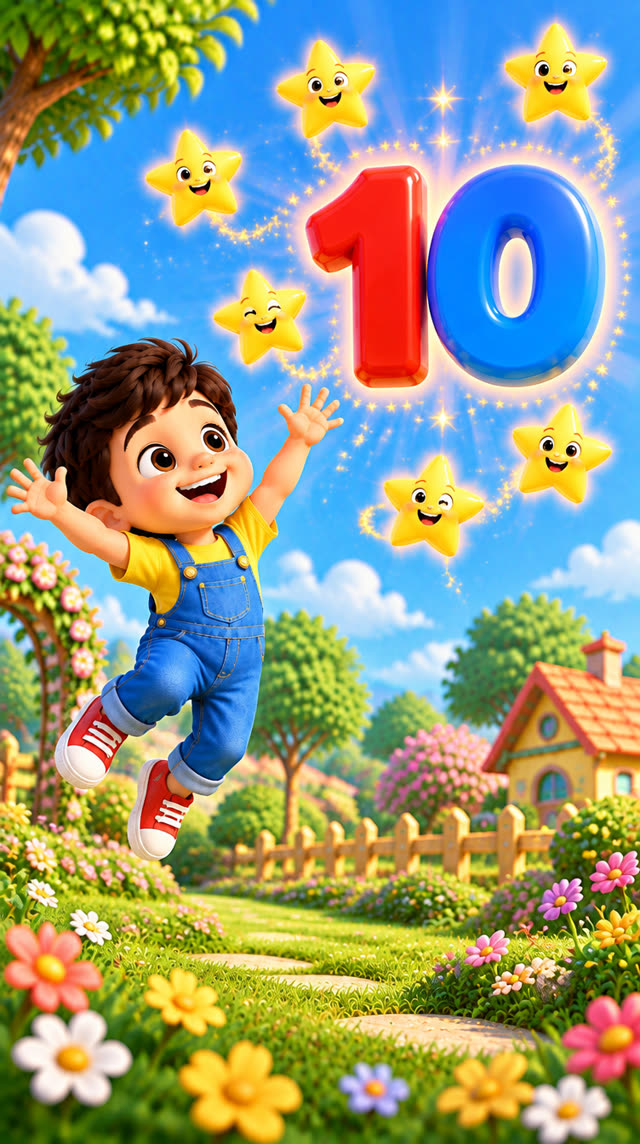 Scene 16 - Count 1 to 10 with Aveer! | Fun Counting Song for Kids