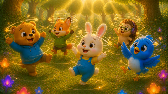Scene 14 - The Little Bunny Dance