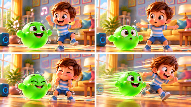 Scene 15 - Freeze, Wiggle, Go!