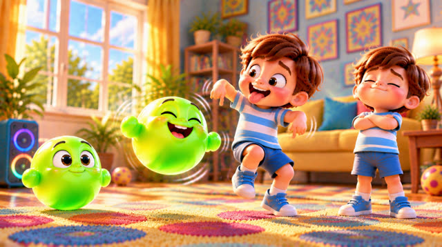 Scene 21 - Freeze, Wiggle, Go!