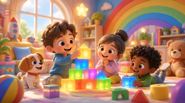 Scene 1 - Learn Colors with Funny Animals! 🌈