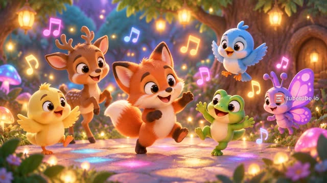 Scene 4 - Learn Colors with Funny Animals! 🌈