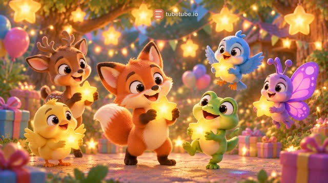 Scene 6 - Learn Colors with Funny Animals! 🌈
