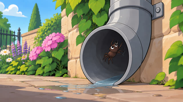 Scene 2 - The Brave Itsy Bitsy Spider