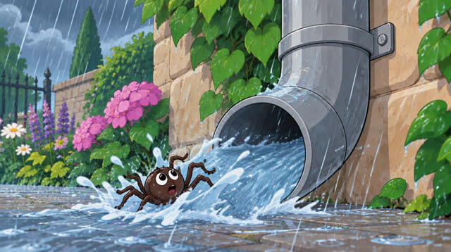Scene 4 - The Brave Itsy Bitsy Spider