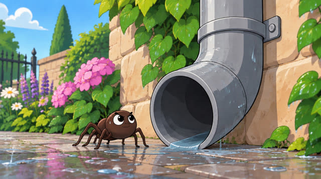 Scene 5 - The Brave Itsy Bitsy Spider