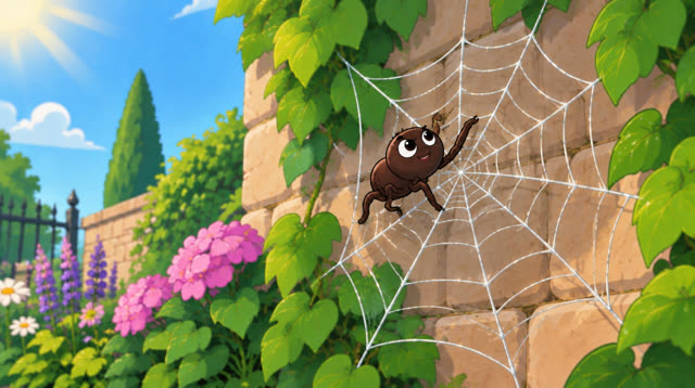Scene 7 - The Brave Itsy Bitsy Spider