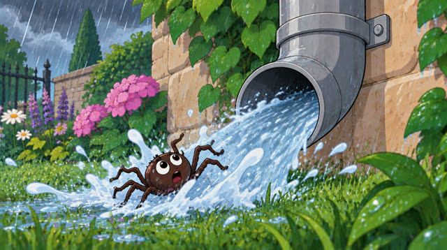Scene 9 - The Brave Itsy Bitsy Spider