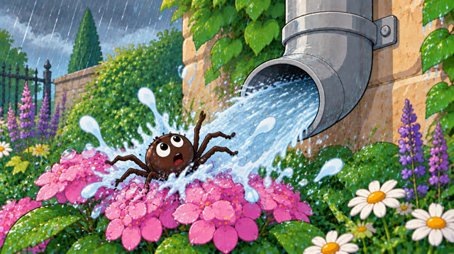 Scene 13 - The Brave Itsy Bitsy Spider