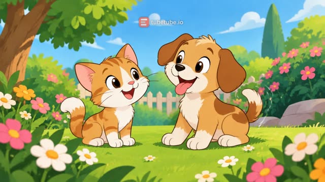 Scene 5 - Les petits animaux font la fête 🐰🐥