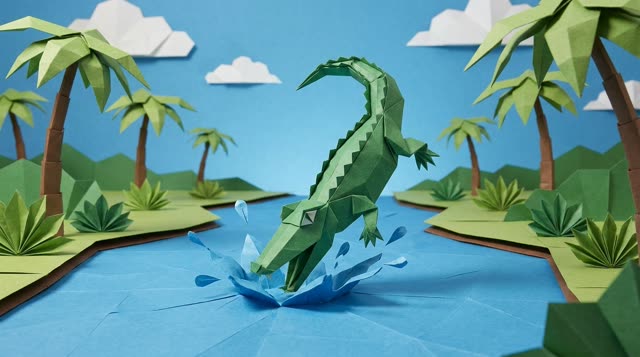 Scene 22 - Ah les Crocodiles