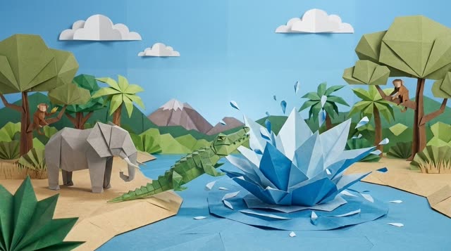 Scene 23 - Ah les Crocodiles