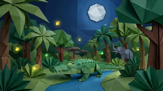 Scene 32 - Ah les Crocodiles
