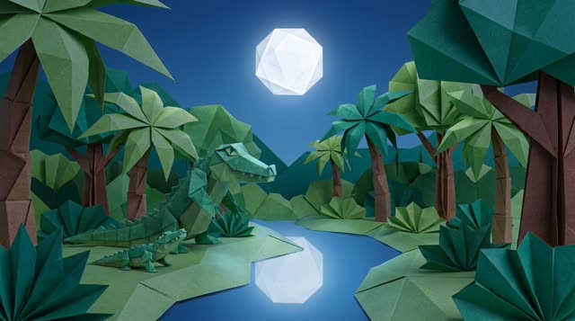 Scene 33 - Ah les Crocodiles
