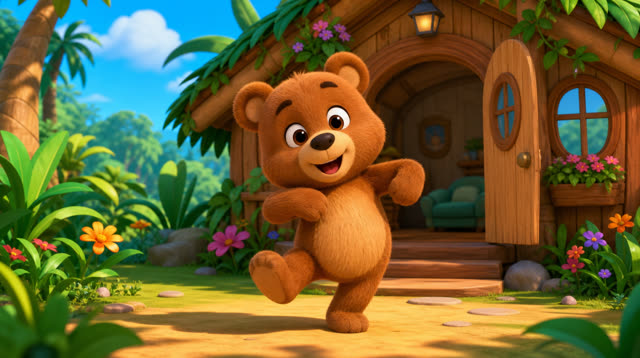 Scene 1 - Teddy Bear's Jungle Dance