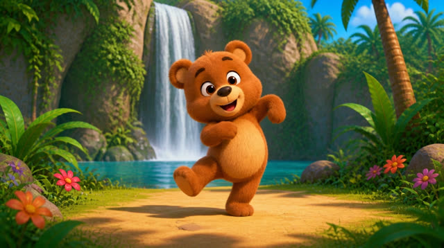 Scene 5 - Teddy Bear's Jungle Dance