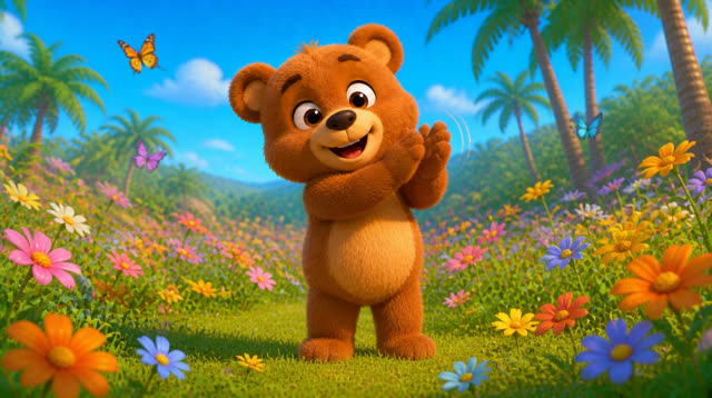 Scene 7 - Teddy Bear's Jungle Dance