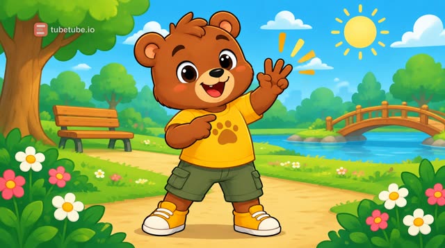 Scene 3 - Manos al Sol – Canción Infantil Animada