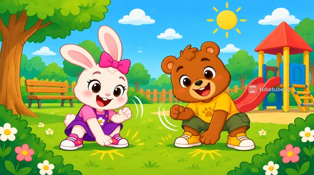 Scene 6 - Manos al Sol – Canción Infantil Animada