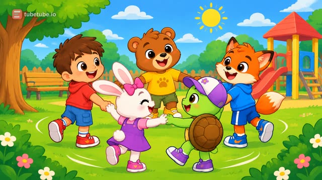 Scene 7 - Manos al Sol – Canción Infantil Animada