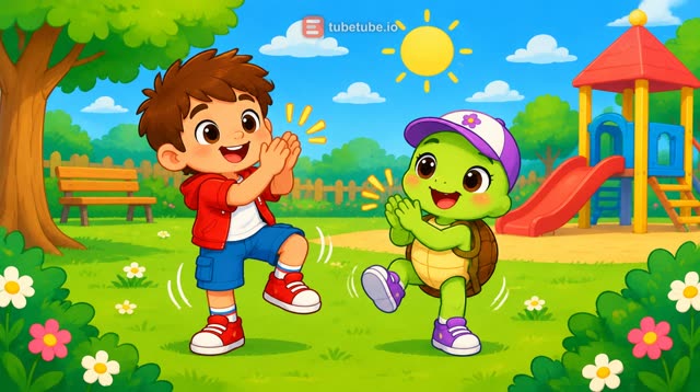 Scene 8 - Manos al Sol – Canción Infantil Animada