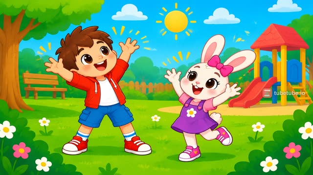 Scene 17 - Manos al Sol – Canción Infantil Animada