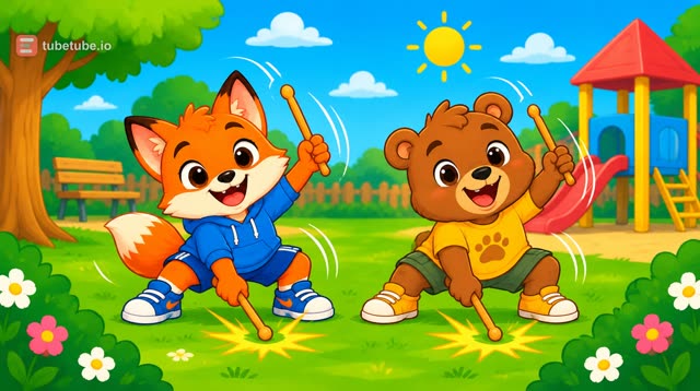 Scene 18 - Manos al Sol – Canción Infantil Animada