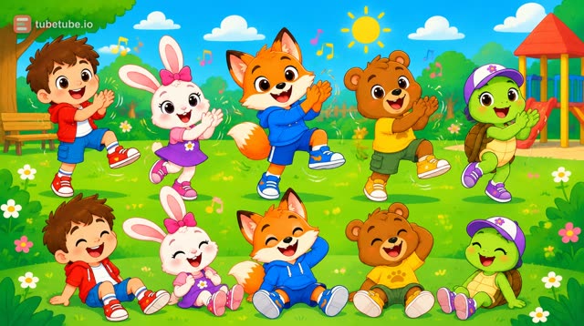 Scene 20 - Manos al Sol – Canción Infantil Animada