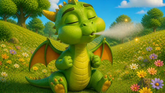 Scene 9 - Draco first flame