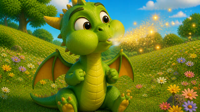 Scene 10 - Draco first flame