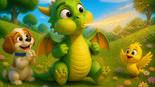 Scene 13 - Draco first flame