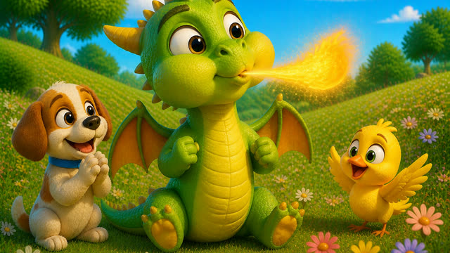 Scene 15 - Draco first flame