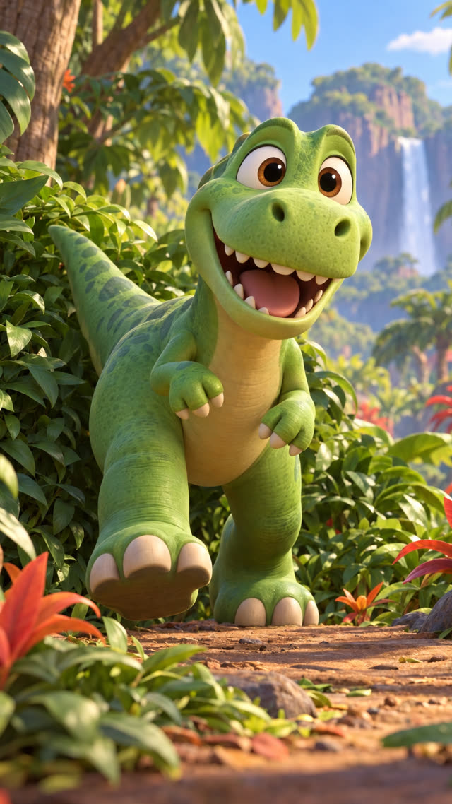 Scene 1 - Le Dino fait BOUM