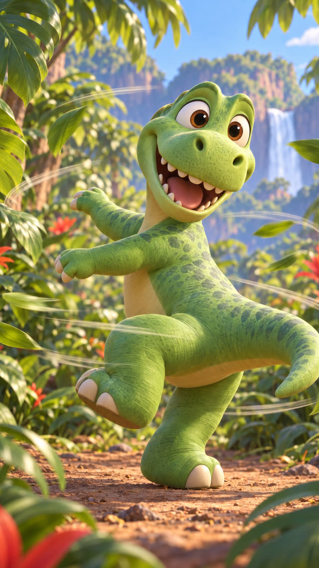Scene 3 - Le Dino fait BOUM