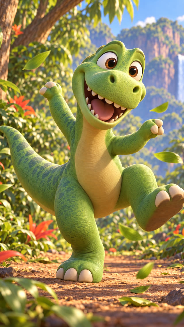 Scene 4 - Le Dino fait BOUM
