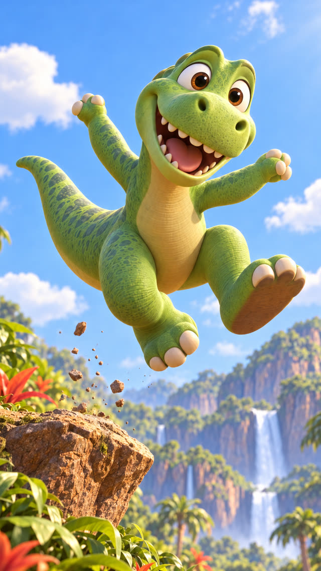 Scene 5 - Le Dino fait BOUM