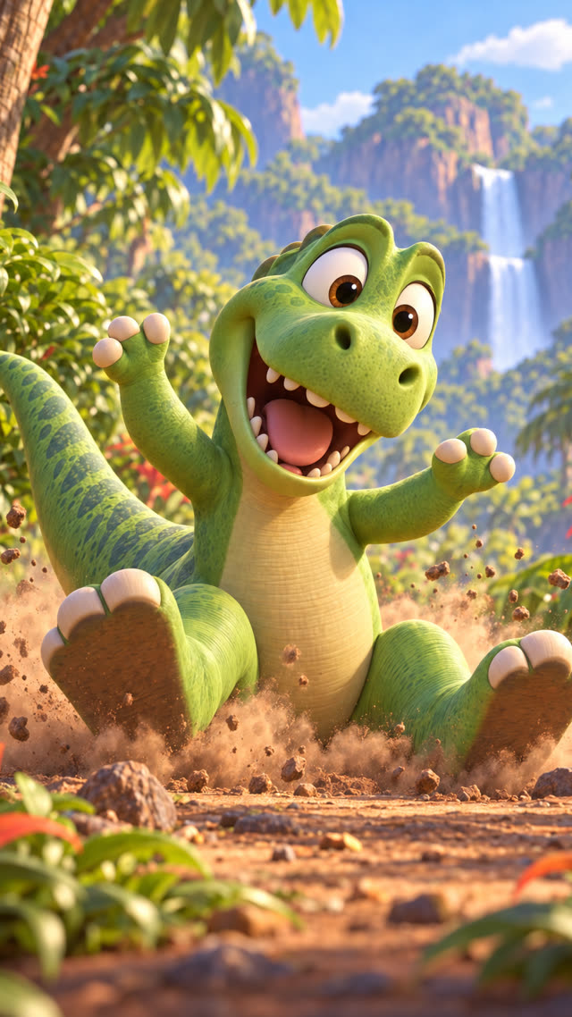 Scene 6 - Le Dino fait BOUM