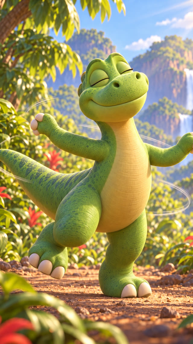 Scene 7 - Le Dino fait BOUM