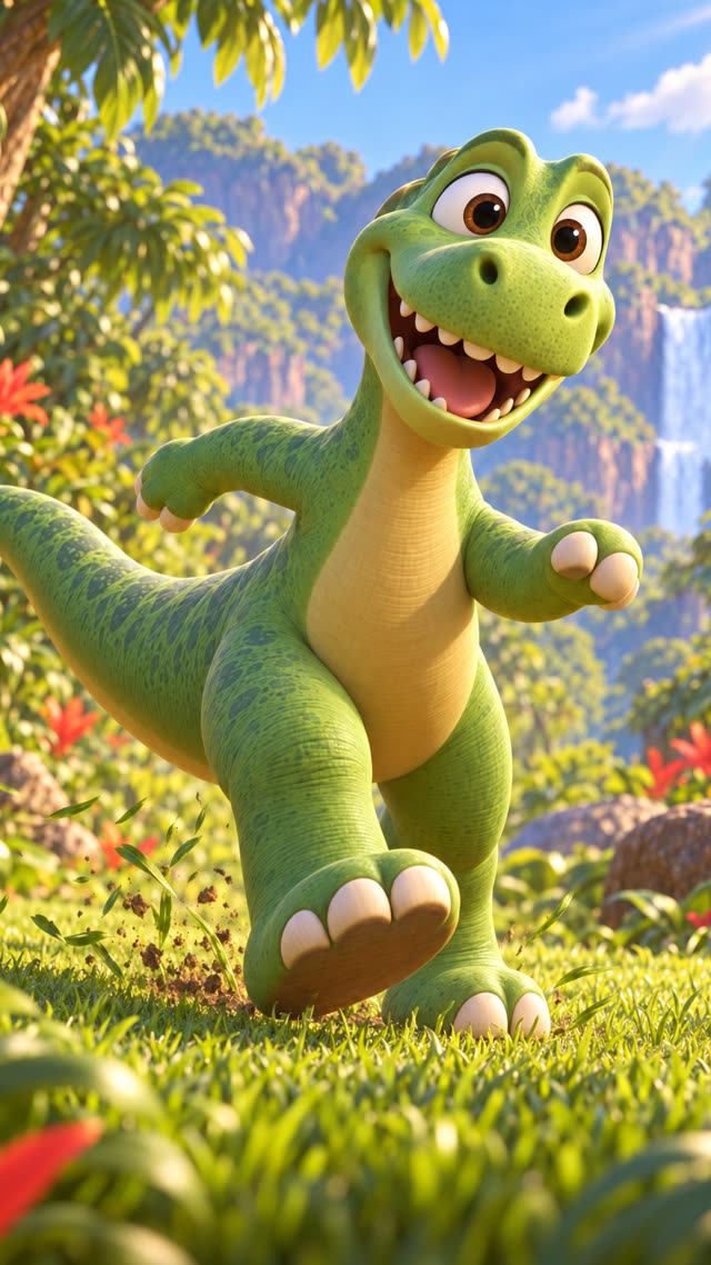 Scene 8 - Le Dino fait BOUM