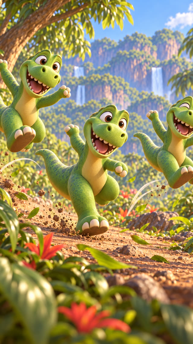 Scene 9 - Le Dino fait BOUM