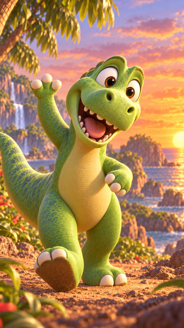 Scene 11 - Le Dino fait BOUM