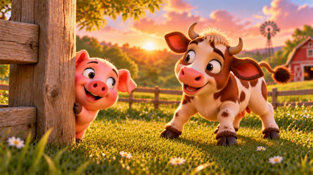 Scene 15 - The Wiggly-Waggly Farmyard Mystery!