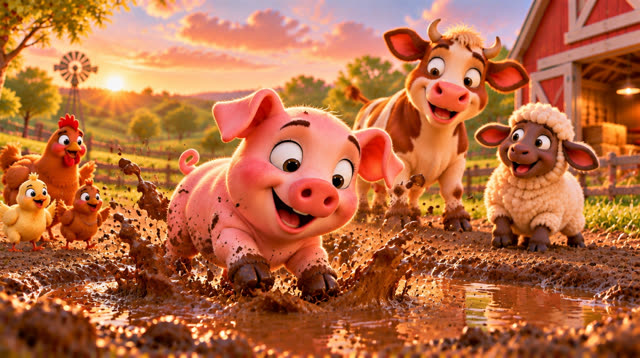 Scene 17 - The Wiggly-Waggly Farmyard Mystery!